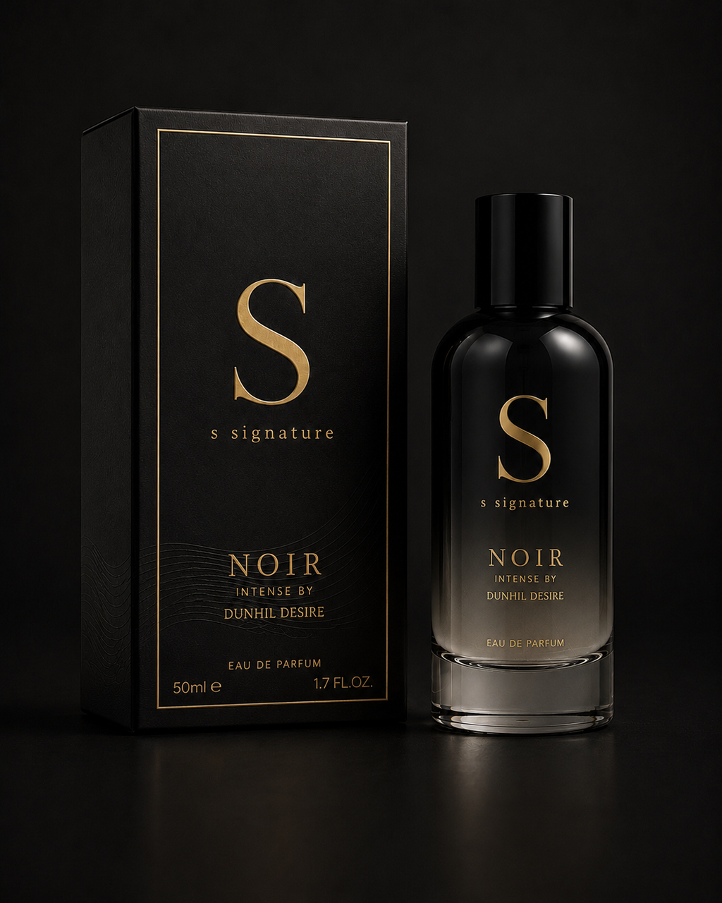 S Signature Noir Intense | Inspired by Dunhill Desire | Eau De Parfum 50ml