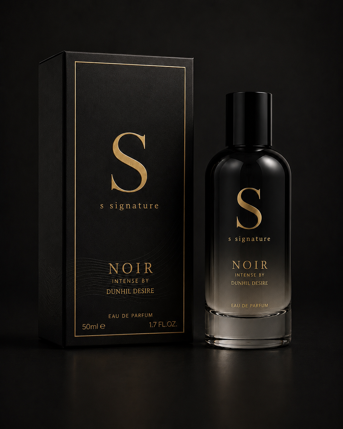S Signature Noir Intense | Inspired by Dunhill Desire | Eau De Parfum 50ml